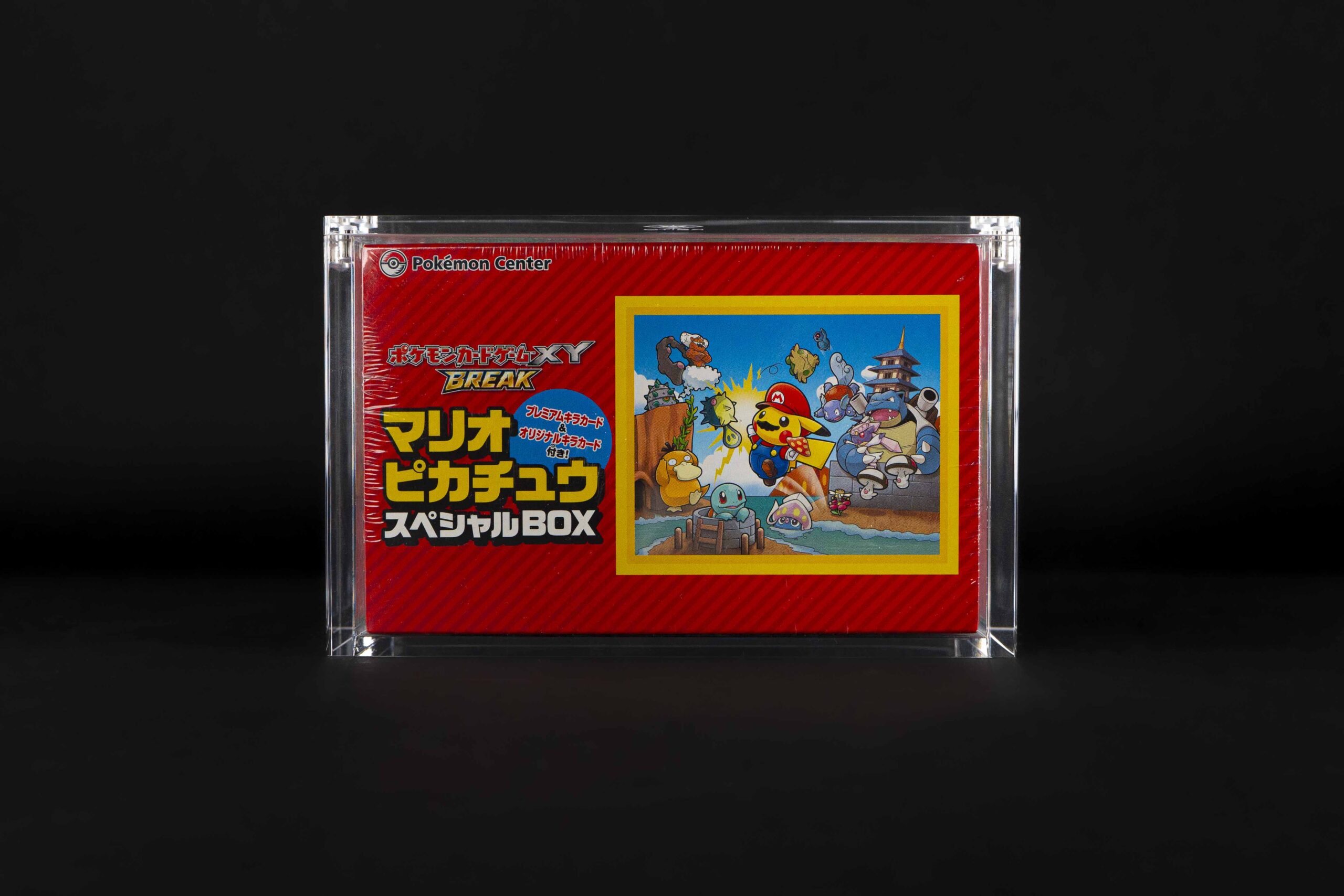ACRYL CASE – PIKACHU SPECIAL BOX MARIO