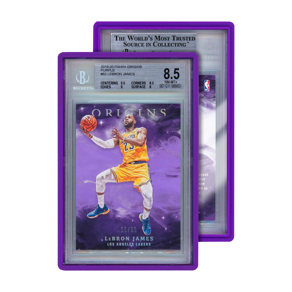 GRADEDGUARD STANDARD CASE PURPLE(BGS)