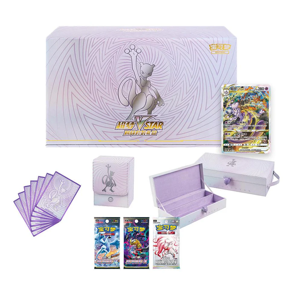 POKÉMON MEWTWO V-STAR BATTLE SET GIFT BOX CHINEES